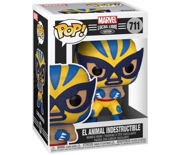 Funko POP POP Marvel: Luchadores - Wolverine - 686913 - zdjęcie 3